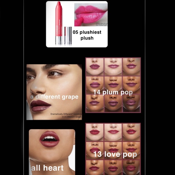 NIB clinique bundle ! 4 lipsticks and 1 “chubby stick” lip and cheek color ! - Picture 11 of 11
